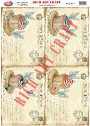 8141 PİRİNÇ DEKUPAJ KAĞIDI (Rice Paper) - Thumbnail