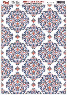 8321 PİRİNÇ DEKUPAJ KAĞIDI (Rice Paper)