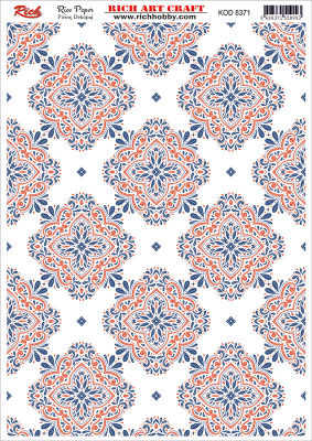 8371 PİRİNÇ DEKUPAJ KAĞIDI (Rice Paper)
