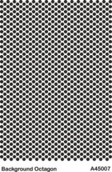  - A45007 Background (Arka Plan) Stencil 20x30 cm.