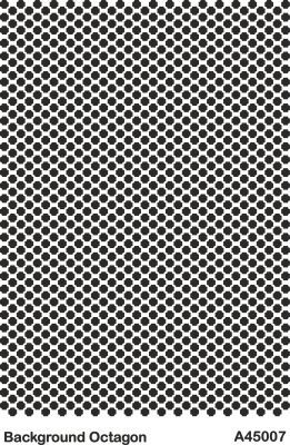 A45007 Background (Arka Plan) Stencil 20x30 cm.