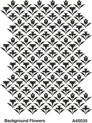 A45035 Background (Arka Plan) Stencil 20x30 cm.