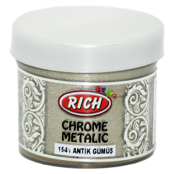 RICH - Chrome Metalik 1541 ANTİK GÜMÜŞ