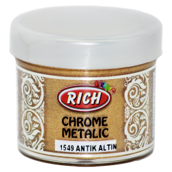 RICH - Chrome Metalik 1549 ANTİK ALTIN