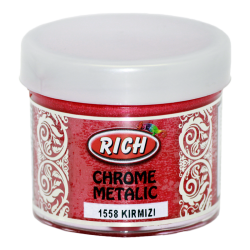 RICH - Chrome Metalik 1558 KIRMIZI