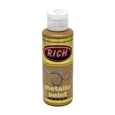 Rich Metalik Boya 726 ANTİK ALTIN 120 cc