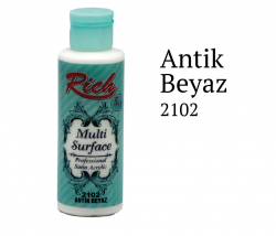 Rich Multi Surface 120 cc 2102 Antik Beyaz - Thumbnail