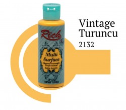 RICH - Rich Multi Surface 120 cc 2132 Vintage Turuncu