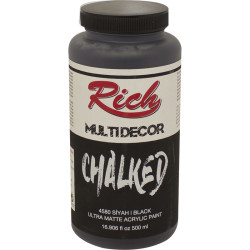 RICH - Rich MULTIDECOR CHALKED 500 ml. 4580 SİYAH