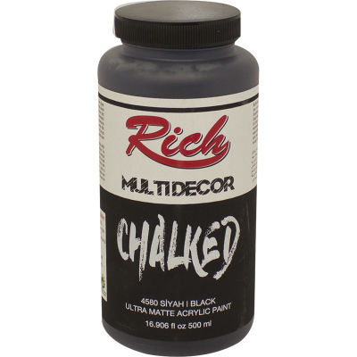 Rich MULTIDECOR CHALKED 500 ml. 4580 SİYAH