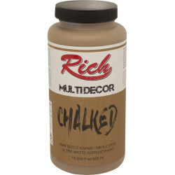 RICH - Rich MULTIDECOR CHALKED 500 ml. 4584 SÜTLÜ KAHVE