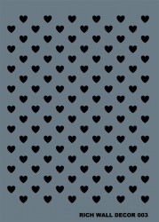 RICH - Rich WALL DECOR Stencıl 003 50x70 cm