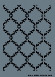 RICH - Rich WALL DECOR Stencıl 005 50x70 cm