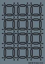 RICH - Rich WALL DECOR Stencıl 016 50x70 cm