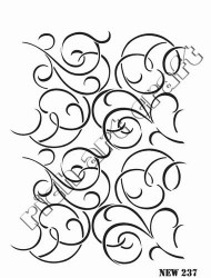 RICH - Rich XL Stencil New237 24X33