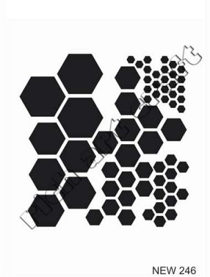 Rich XL Stencil New246 24X33