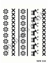 RICH - Rich XL Stencil New259 24X33