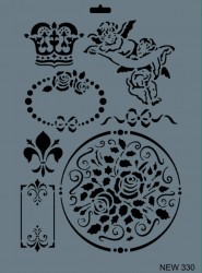 RICH - Rich XL Stencil New330 24X33