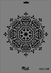 Rich XL Stencil New349 24X33