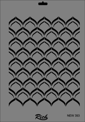 Rich XL Stencil New393 24X33